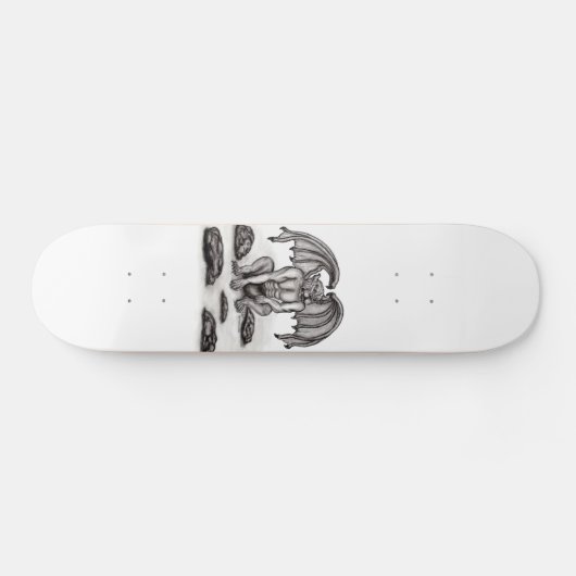Golem Gargoyle Persoonlijk Skateboard (Horizontaal)