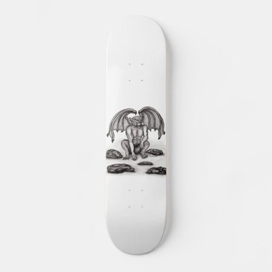 Golem Gargoyle Persoonlijk Skateboard (Voorkant)