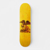 Golem Gargoyle Persoonlijk Skateboard (Voorkant)