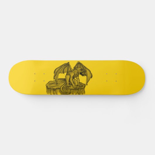 Golem Gargoyle Persoonlijk Skateboard (Horizontaal)