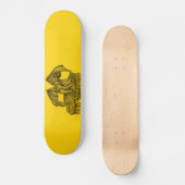 Golem Gargoyle Persoonlijk Skateboard (Voorkant)