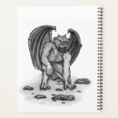 Golem Gargoyle Planner (Achterkant)
