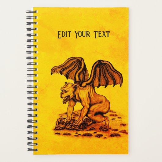 Golem Gargoyle Planner (Voorkant)