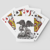 Golem Gargoyle Pokerkaarten (Achterkant)