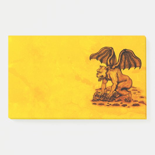 Golem Gargoyle Post-it® Notes (Voorkant)