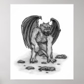 Golem Gargoyle Poster (Voorkant)