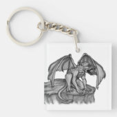 Golem Gargoyle Sleutelhanger (Voorkant)