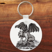Golem Gargoyle Sleutelhanger (Voorkant)