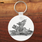 Golem Gargoyle Sleutelhanger (Voorkant)