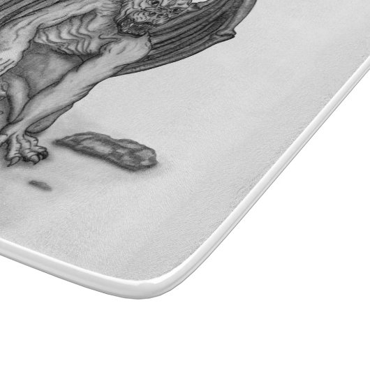 Golem Gargoyle Snijplank (Hoek)