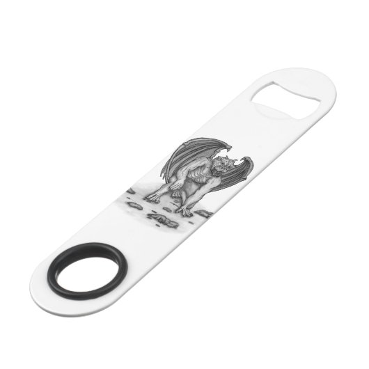 Golem Gargoyle Speed Flessenopener (Voorkant Gekanteld)