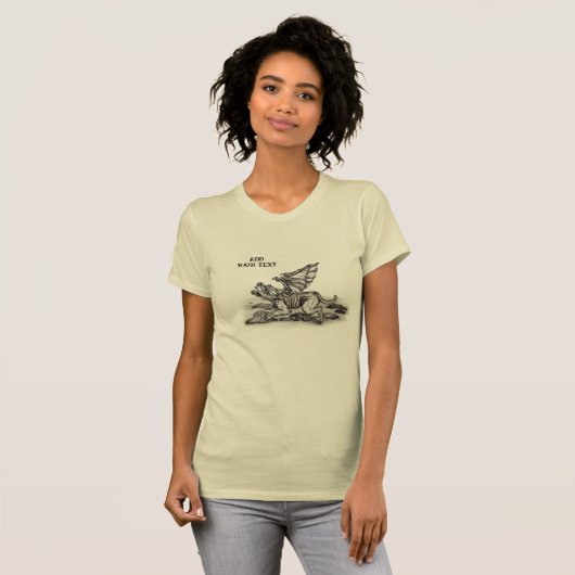 Golem Gargoyle T-shirt (Voorkant volledig)