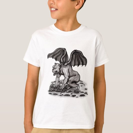 Golem Gargoyle T-shirt (Voorkant)