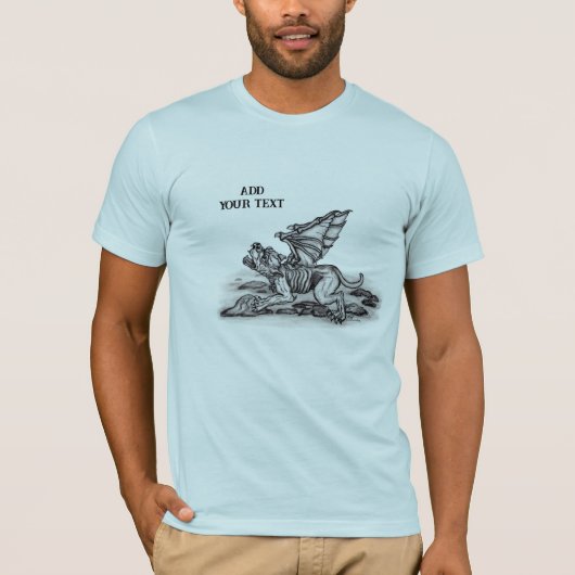 Golem Gargoyle T-shirt (Voorkant)