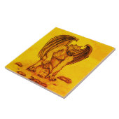 Golem Gargoyle Tegeltje (Zijkant)