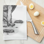 Golem Gargoyle Theedoek (Quarter Fold)