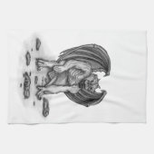 Golem Gargoyle Theedoek (Horizontaal)