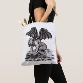 Golem Gargoyle Tote Bag (Dichtbij)