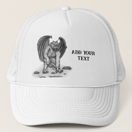 Golem Gargoyle Trucker Pet (Voorkant)