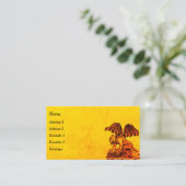 Golem Gargoyle Visitekaartje (Staand voorkant)