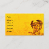 Golem Gargoyle Visitekaartje (Voorkant)