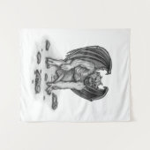 Golem Gargoyle Wandkleed (Voorkant (horizontaal))