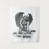 Golem Gargoyle Wandkleed (Voorkant)