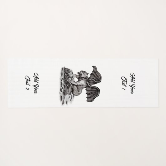 Golem Gargoyle Yogamat (Achterkant (horizontaal))