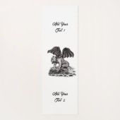 Golem Gargoyle Yogamat (Achterkant)