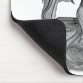 GOLEM - Gargoyle zwart-wit design Muismat (Hoek)