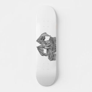 GOLEM - Gargoyle zwart-wit design Persoonlijk Skateboard
