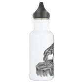 GOLEM - Gargoyle zwart-wit design Waterfles (Links)