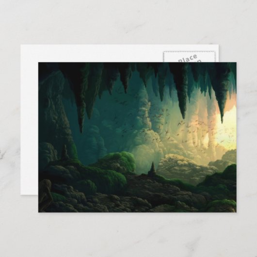 Golem in Hol Briefkaart (Voorkant / Achterkant)