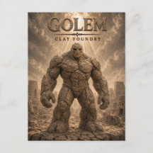 Golem Klei Gieterij Dark Cinema