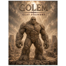 Golem Klei Gieterij Dark Cinema