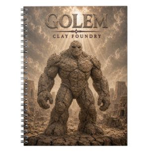 Golem Klei Gieterij Dark Cinema Notitieboek