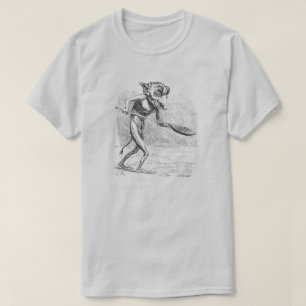 Golem of Homunculus met een lepel T-shirt
