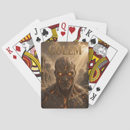 Golem Speelkaarten, Pokerkaarten (Achterkant)