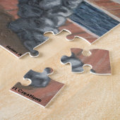 Golem spelen Basketbal Grote kunst Puzzel Legpuzzel (Zijkant)