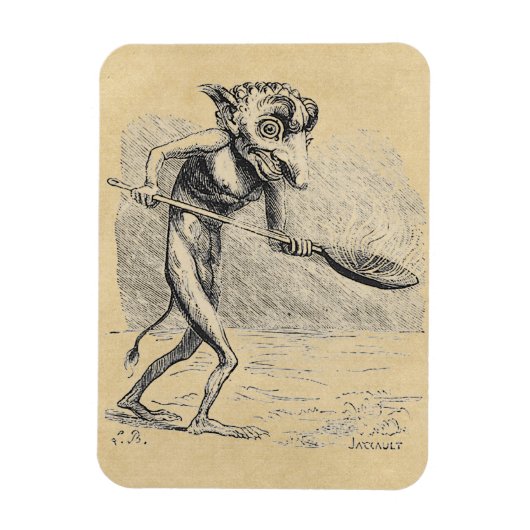 Golem Stirs the Cauldron Magneet (Verticaal)