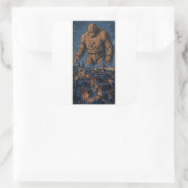 Golem van Praag Sticker (Tas)