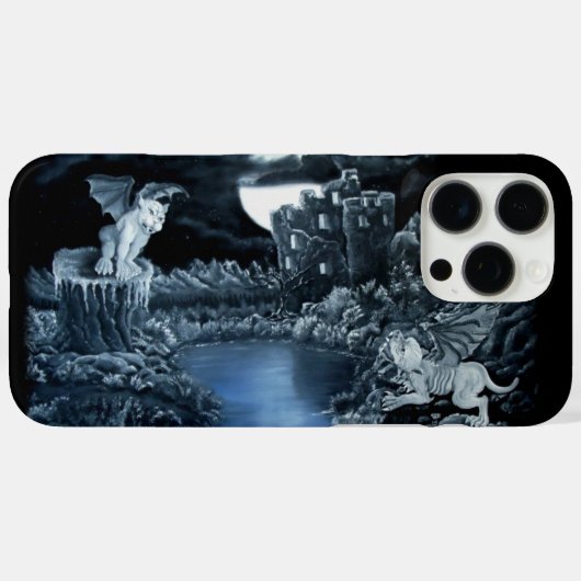Golem vs Dolem District Fight Case-Mate iPhone Case (Achterkant (horizontaal))