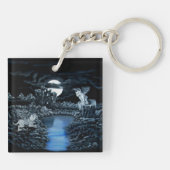 Golem vs Dolem District Fight Sleutelhanger (Achterkant)