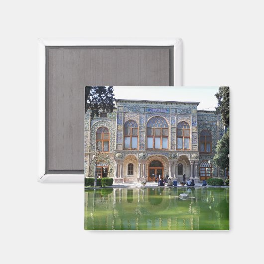 Golestan palace Teheran Iran Magneet (Voorkant / Achterkant)