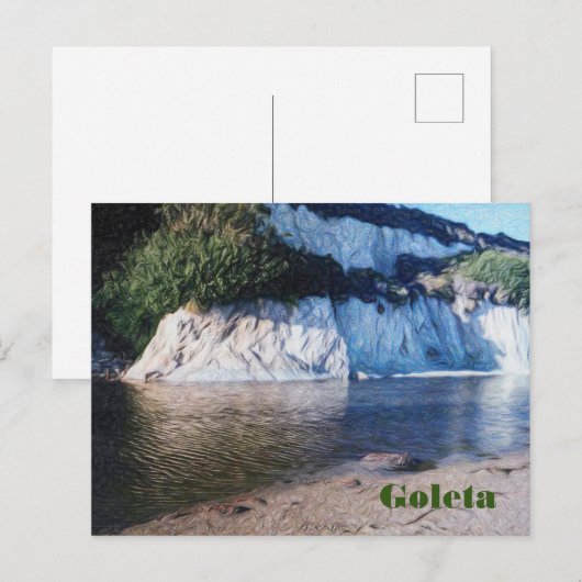 Goleta, California Travel Briefkaart (Voorkant / Achterkant)