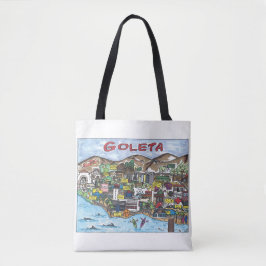 Goleta Map Canvas tas
