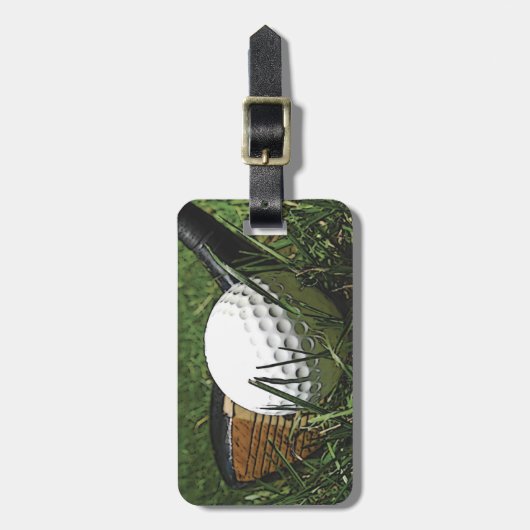 GOLF 101 BAG-LABEL BAGAGELABEL (Voorkant verticaal)
