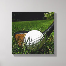 GOLF 101 CANVAS AFDRUK