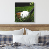 GOLF 101 CANVAS AFDRUK (Insitu (Slaapkamer))