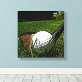 GOLF 101 CANVAS AFDRUK (Insitu (Houten vloer))